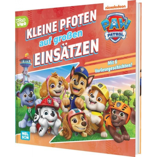 PAW Patrol Geschichtenbuch: Kleine Pfoten auf großen Einsätzen