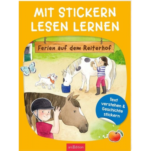 Annette Moser - Mit Stickern Lesen lernen – Ferien auf dem Reiterhof