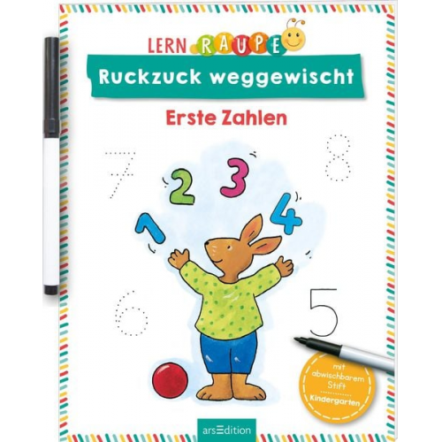 Lernraupe – Ruckzuck weggewischt! Erste Zahlen