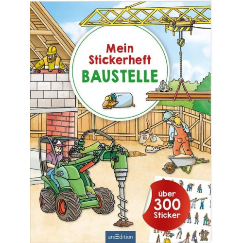 Mein Stickerheft Baustelle