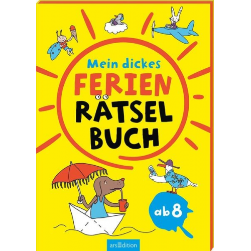 Mein dickes Ferien-Rätselbuch