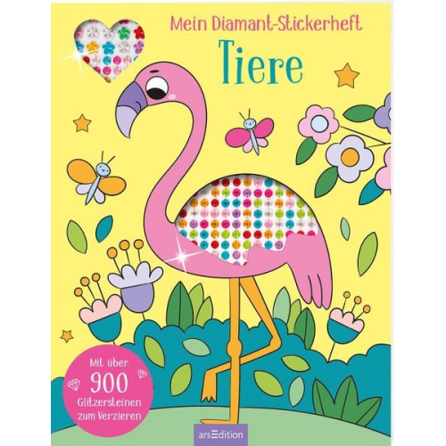 Mein Diamant-Stickerheft – Tiere
