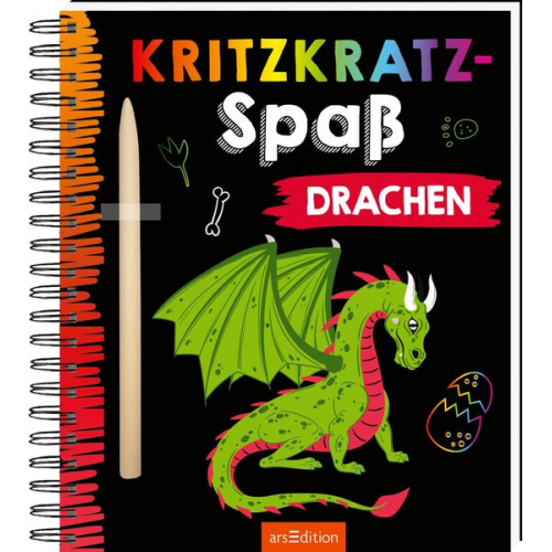 Kritzkratz-Spaß Drachen