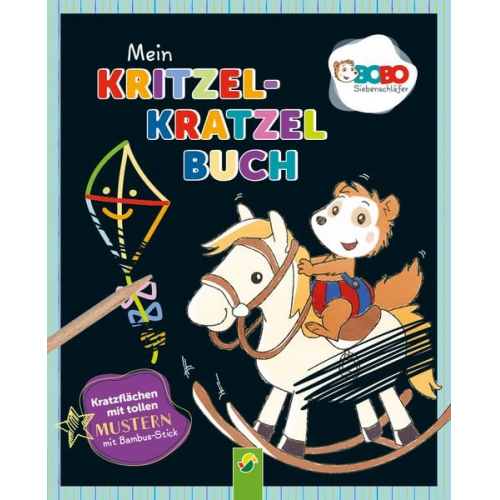 Schwager & Steinlein Verlag - Bobo Siebenschläfer Mein Kritzel-Kratzel-Buch