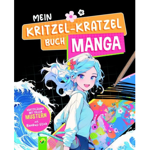 Schwager & Steinlein Verlag - Mein Kritzel-Kratzel Buch Manga