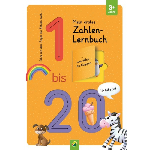 Mein erstes Zahlen Lernbuch mit Spurrillen und Klappen