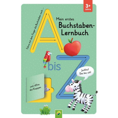 Mein erstes BuchstabenLernbuch mit Spurrillen und Klappen