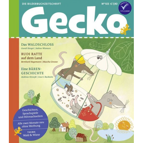 Gundi Herget Bernhard Hagemann Andreas Strozyk Heidemarie Brosche Ina Nefzer - Gecko Kinderzeitschrift Band 103