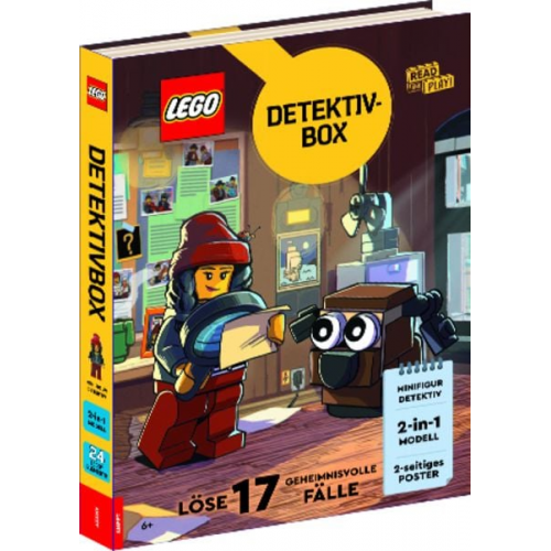 24763 - LEGO® - Detektivbox - Löse 17 geheimnisvolle Fälle