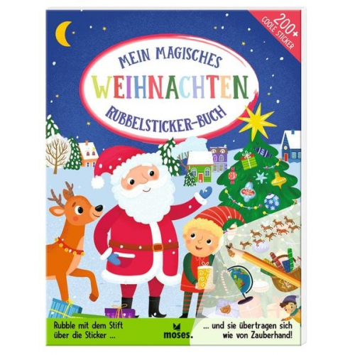Toni Stemp - Mein magisches Rubbelsticker-Buch Weihnachten