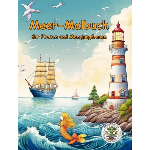 Nanja Holland - Meer-Malbuch für Piraten und Meerjungfrauen