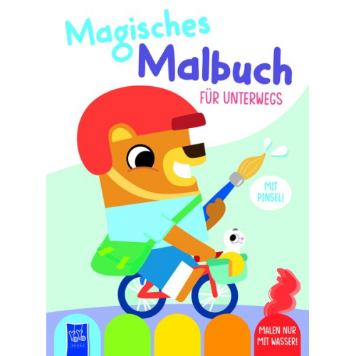 Magisches Malbuch für unterwegs - Cover Bär