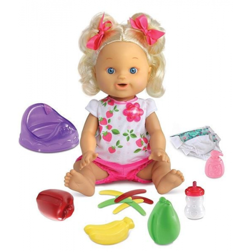 VTech 80-179804 - Little Love, Lina mit Töpfchen, Puppe