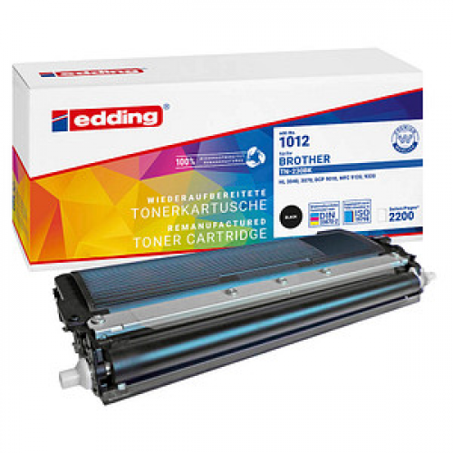 edding  schwarz Toner kompatibel zu brother TN-230BK