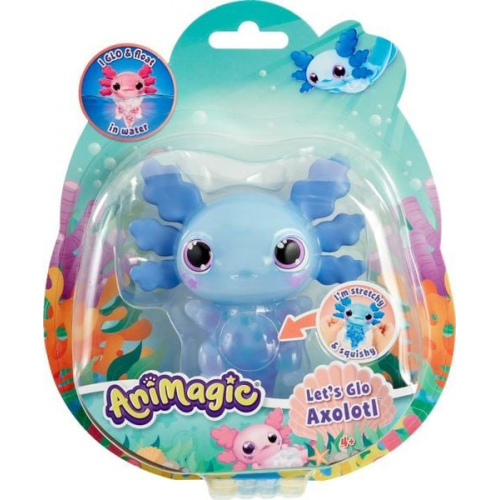 Animagic Let's Glo Axolotl Blue 