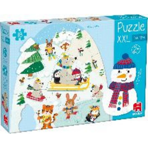 GOULA XXL Winter-Puzzle - 18 Teile