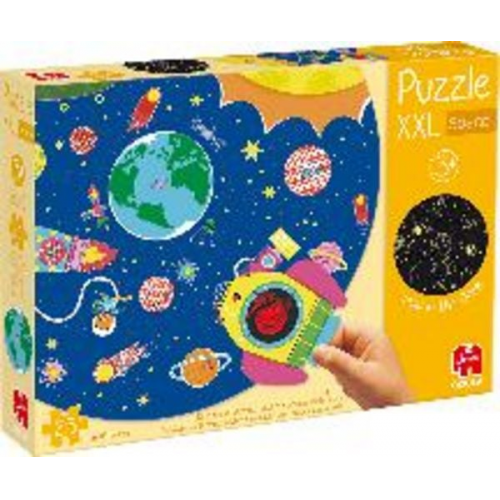 GOULA - XXL-Weltraum-Puzzle - 25 Teile