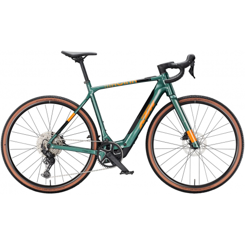 KTM MACINA GRAVELATOR SX 20, 10 Gang Kettenschaltung, Herrenfahrrad, Diamant, Modell 2025, 28 Zoll 59 cm oxygen green (fresh orange)