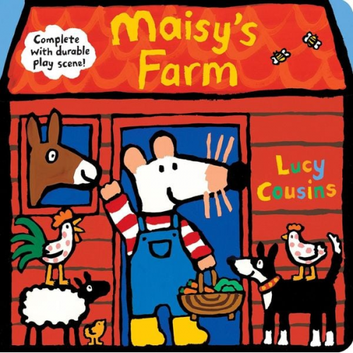 Lucy Cousins - Maisy's Farm: Complete with Durable Play Scene