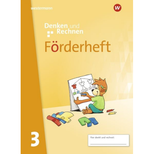 Denken und Rechnen 3. Förderheft. Allgemeine Ausgabe