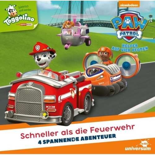 Paw Patrol CD 4. Schneller als die Feuerwehr.