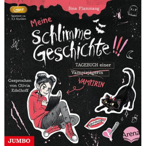 Sina Flammang - Meine schlimme Geschichte!!!Tagebuch Einer Vampiri, 1 MP3-CD