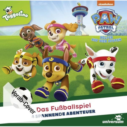 PAW Patrol CD 22. Das Fussballspiel.