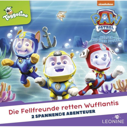 PAW Patrol CD 26. Die Fellfreunde retten Wufflantis.