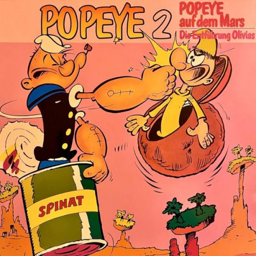 Konrad Halver - Popeye auf dem Mars / Die Entführung Olivias