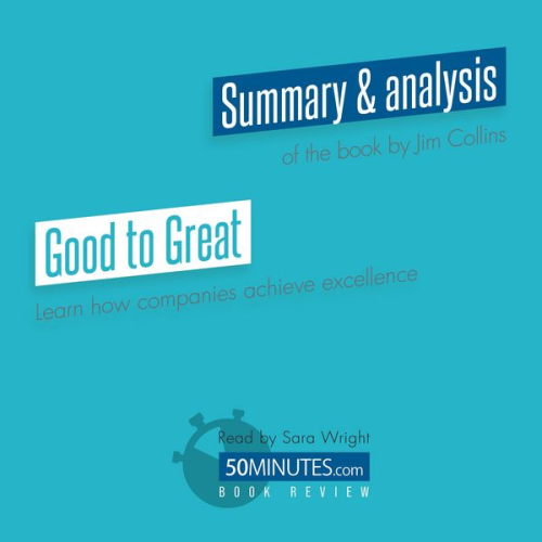 50minutes - Book Review: Good to Great by Jim Collins