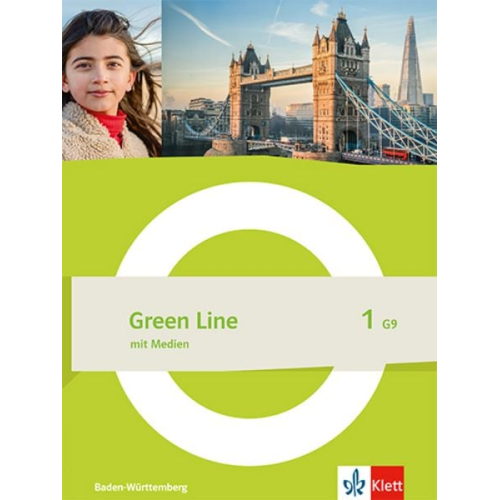 Green Line 1 G9. Schulbuch mit Medien (fester Einband) Klasse 5. Ausgabe Baden-Württemberg