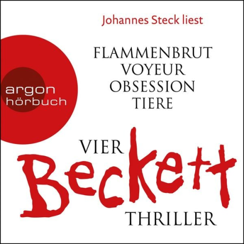 Simon Beckett - Flammenbrut, Voyeur, Obsession, Tiere (Nur bei uns!)