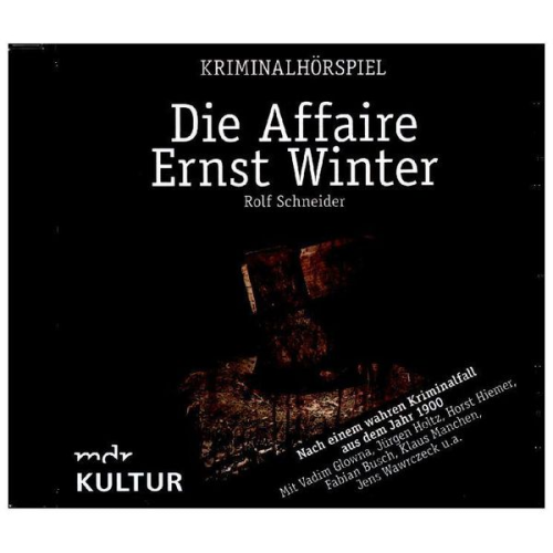 Rolf Schneider - Die Affaire Ernst Winter