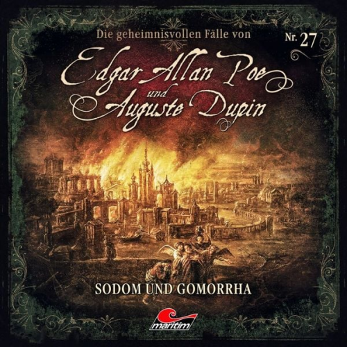 Die geheimnisvollen Fälle von Edgar Allan Poe und Auguste Dupin - Sodom und Gomorrha, 1 Audio-CD