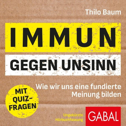 Thilo Baum - Immun gegen Unsinn