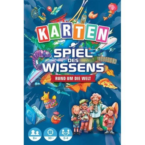 Spiel des Wissens - Kartenspiel Rund um die Welt Euro Hook