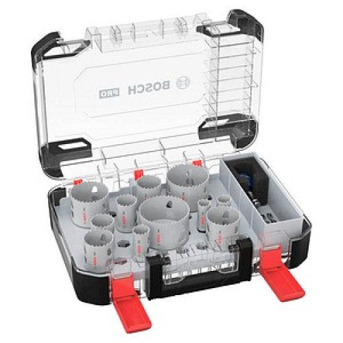 BOSCH PRO Multi Material PC Plus Lochsägen-Set, 14-teilig