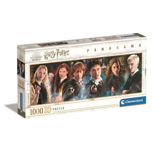 Clementoni - Panorama Harry Potter - Harry Potter, 1000 Teile