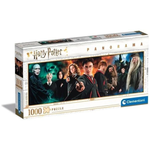 Clementoni - Panorama Harry Potter - Harry Potter, 1000 Teile