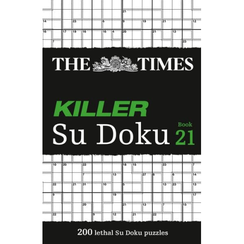 The Times Killer Su Doku Book 21