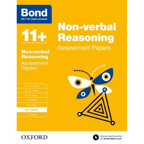 Alison Primrose Bond 11 - Bond 11+: Non-verbal Reasoning: Assessment Papers