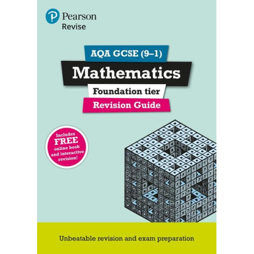 Harry Smith - Pearson REVISE AQA GCSE Maths (Foundation) Revision Guide: incl. online revision, quizzes and videos - for 2025 and 2026 exams