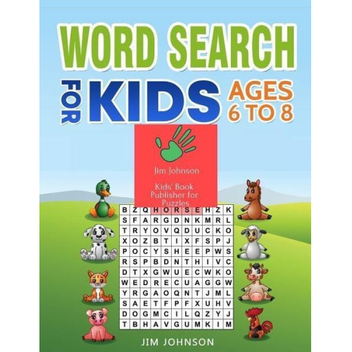 Word Search for Kids Ages 6 to 8