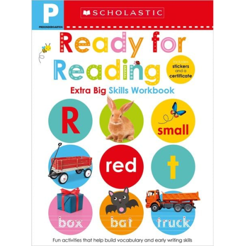 Scholastic Early Scholastic Early Learners - Pre-K Ready for Reading Workbook: Scholastic Early Learners (Extra Big Skills Workbook)