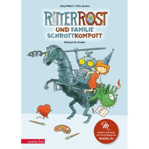 Jörg Hilbert Felix Janosa - Ritter Rost 21: Ritter Rost und Familie Schrottkompott (Ritter Rost mit CD und zum Streamen, Bd. 21)