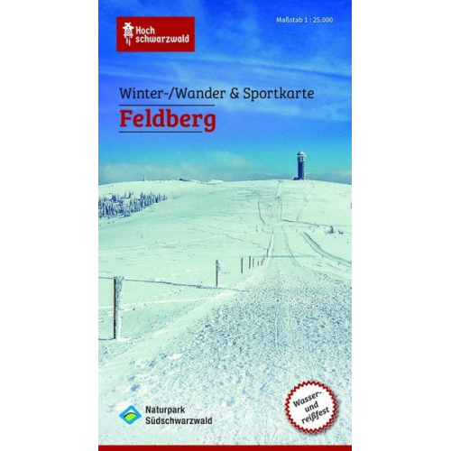 Hochschwarzwald Tourismus GmbH - Winter-/ Wander und Sportkarte Feldberg