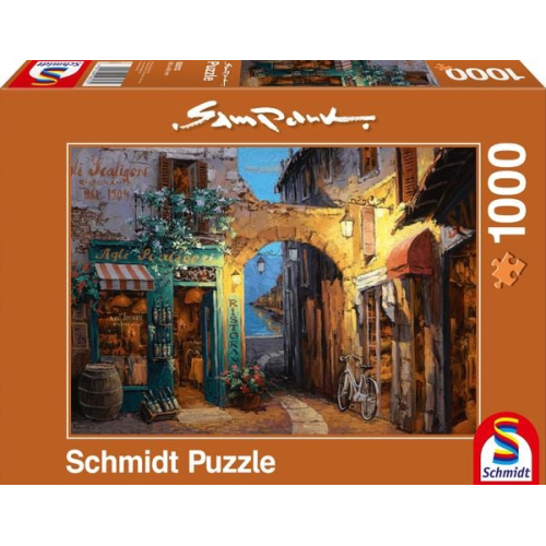 Puzzle Schmidt Spiele Gässchen am Comer See 1000 Teile