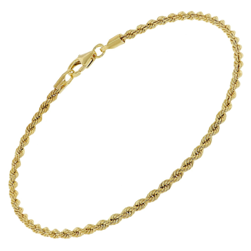 trendor 51881 Damen-Armband 333 Gold / 8 Karat Kordelkette