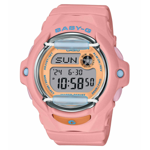 Casio BG-169PB-4ER Baby-G Beach Style Damenuhr Lachsfarben