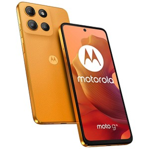 MOTOROLA moto g15 Dual-SIM-Smartphone sunrise orange 128 GB